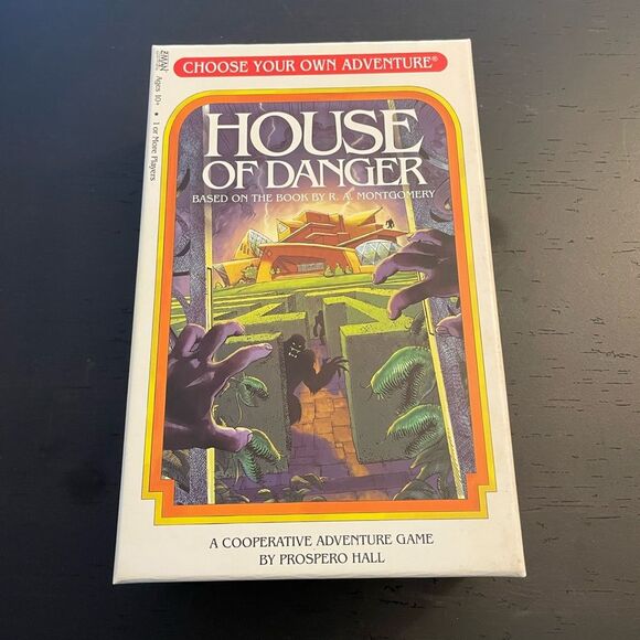 Choose Your Own Adventure House of Danger Board Strategy Cooperative Game - Picture 1 of 3